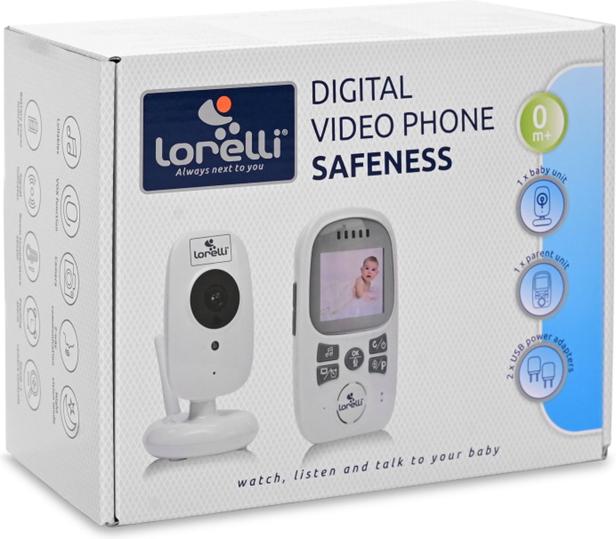 Lorelli Safeness Digitale Beeldbabyfoon 1028020