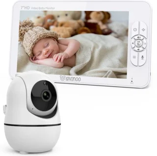 Lovinoo Babyfoon met Camera 7.0 Inch Scherm