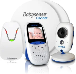LUVION Easy Babyfoon Camera + Babysense 7 Sensormatje Bundel