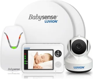 LUVION Essential Babyfoon met Camera & Babysense 7 Sensormatje