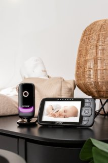 LUVION Essential Connect Black Babyfoon met Camera
