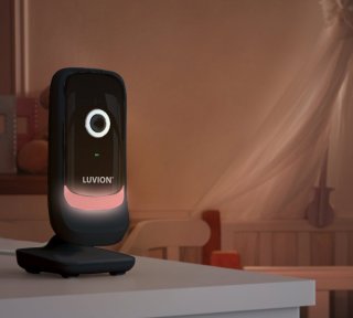 LUVION Essential Connect Black Babyfoon met Camera