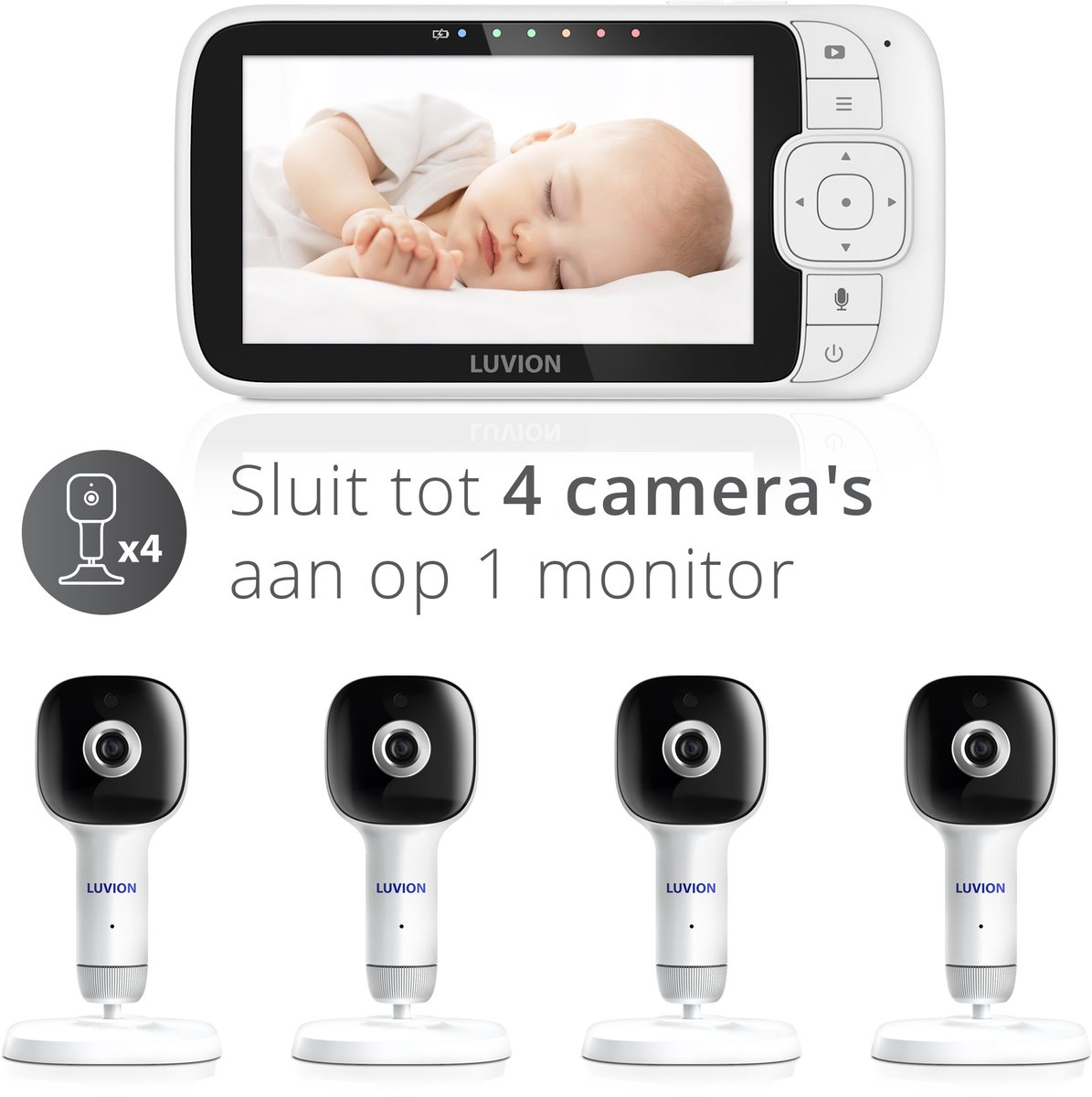 LUVION Essential Connect Crib Babyfoon