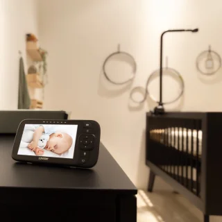 LUVION Essential Connect Crib Black Baby Monitor