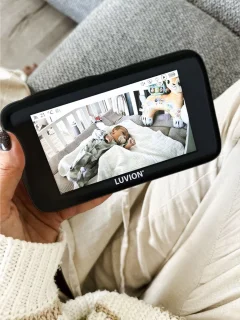 LUVION Grand Elite 4 Connect Babyfoon Zwart