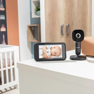 LUVION Grand Elite 4 Connect Babyfoon Zwart