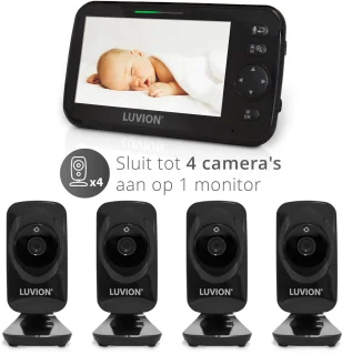 LUVION Icon Deluxe Black Babyfoon