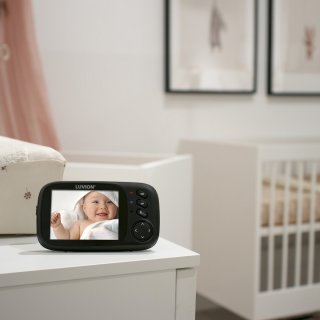 LUVION Platinum 3+ Black Babyfoon met Camera