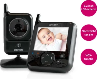Luvion Platinum X Babyfoon Black