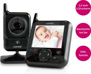Luvion Platinum X Babyfoon Black