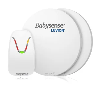 LUVION Prestige Touch 3 Babyfoon + Babysense 7 Sensormatje Bundel