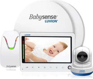 LUVION Prestige Touch 3 Babyfoon + Babysense 7 Sensormatje Bundel