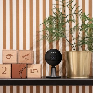 LUVION Smart Optics Mini HD Wifi Babyfoon Black Edition