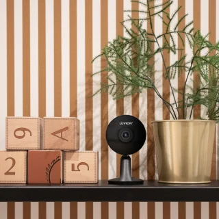 LUVION Smart Optics Mini HD Wifi Babyfoon Black Edition