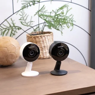 LUVION Smart Optics Mini HD Wifi Babyfoon White Edition