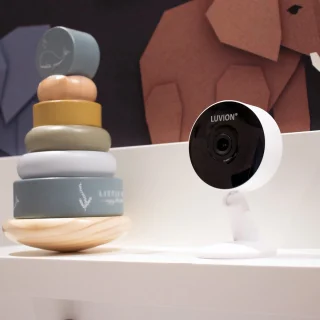 LUVION Smart Optics Mini HD Wifi Babyfoon White Edition