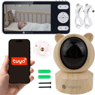 Mary’s draaibare babyfoon met monitor