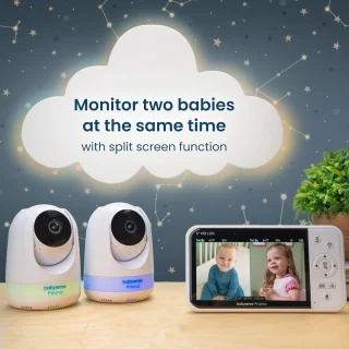 Merkloos 5-inch HD video babyfoon