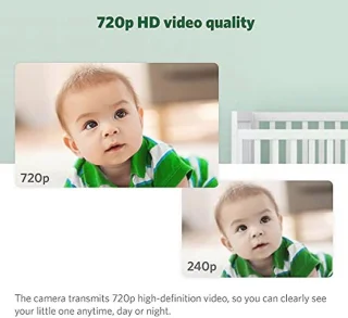 Merknaam BabyCam 5" Babyfoon
