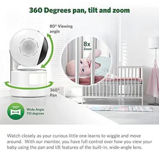 Merknaam BabyCam 5" Babyfoon