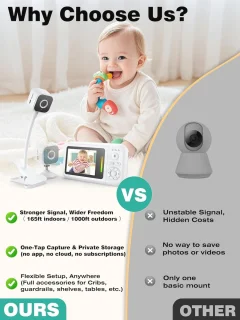 Merknaam Babyfooncamera Clip & Houder