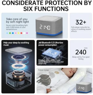 Merknaam Draagbare White Noise Machine voor Baby's