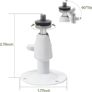 Metalen wandhouder voor babycamera's