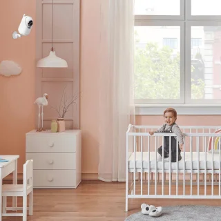 Metalen wandhouder voor babycamera's