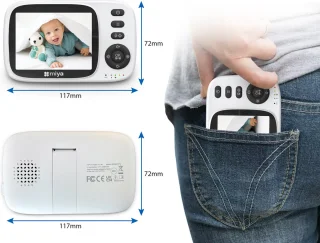Miya M32 Babyfoon met Camera