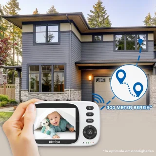 Miya M32 Babyfoon met Camera