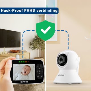 Wat vinden we goed aan de Miya M35 Babyfoon