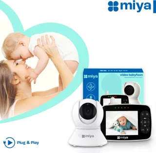 Miya M35 Babyfoon met 2 Camera's
