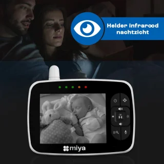 Miya M35 Babyfoon met 2 Camera's