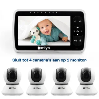 Miya M50 Babyfoon (2 camera's)