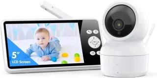 MKSS® Babyfoon en Huisdiercamera Full HD Wit