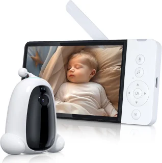 MKSS® Babyfoon met Camera Full HD Wit