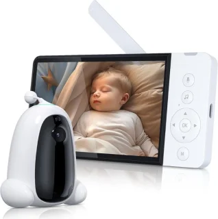 MKSS® Babyfoon met Camera Full HD Wit