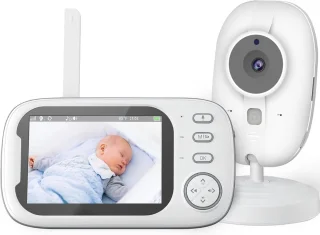 MKSS Babyfoon met Camera Full HD Wit