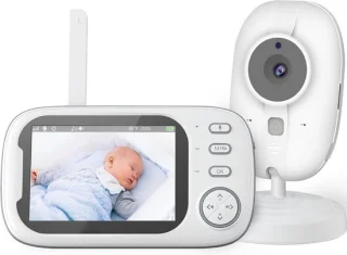 MKSS Babyfoon met Camera Full HD Wit