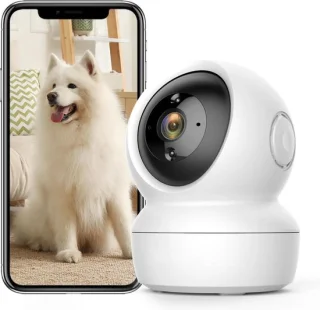 MKSS® Hondencamera Full HD Wit