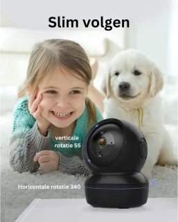MKSS® Hondencamera Full HD Zwart
