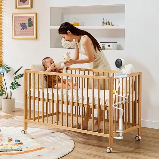 Mobiele houder voor babybed