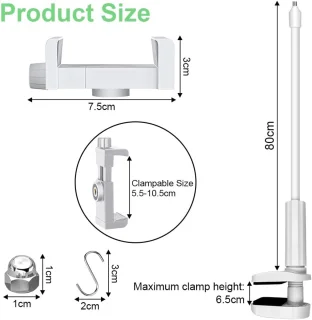 Mobiele houder voor babybed