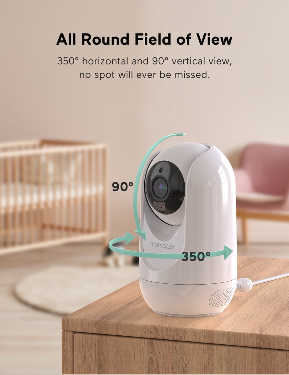 Momcozy Babyfoon 5 Inch
