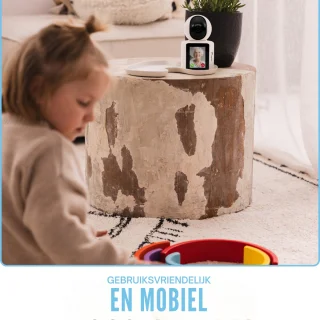 Momini Communicare Babyfoon Met Camera Wit