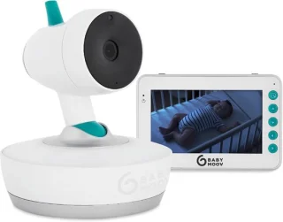 Motoriseerde video-babyfoon
