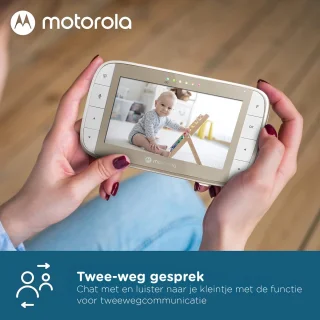 Motorola Babyfoon VM50G met Camera