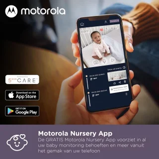 Motorola Nursery Baby Monitor VM85 Connect met Camera