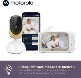 Motorola Nursery Baby Monitor VM85 Connect met Camera