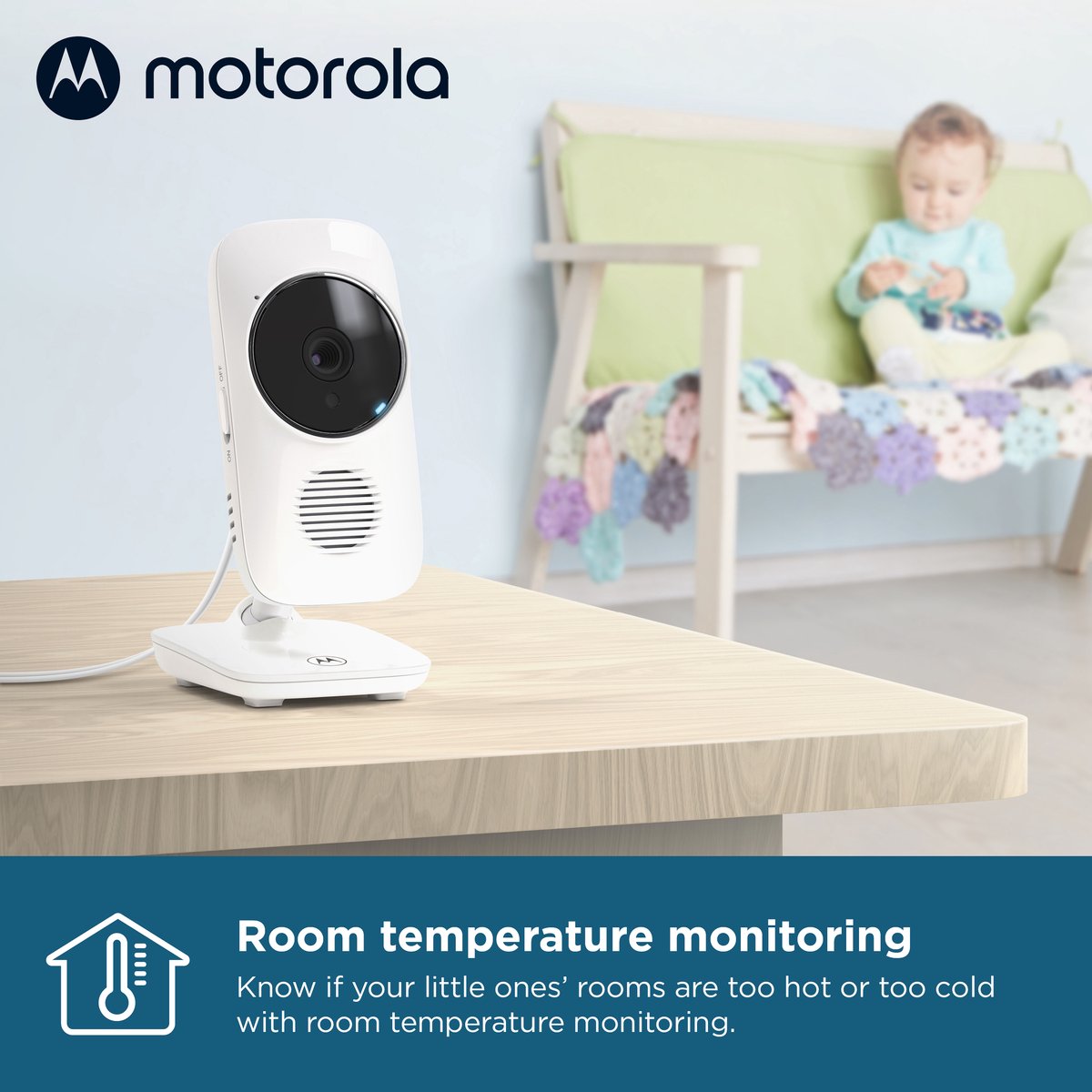 Motorola Nursery VM483 Babyfoon Video Monitor